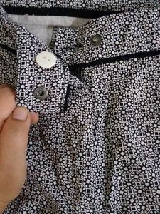 Patterned Casual Pants