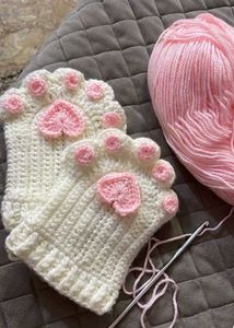 Handmade Crochet Gloves