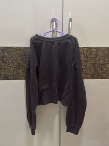 h&amp;m cropped sweatshirt