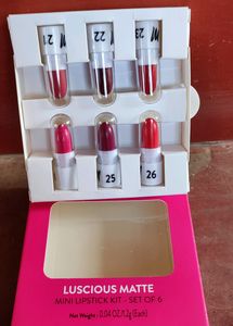 MyGlamm Lucious Matte Mini Lipstick Kit❤ 💞