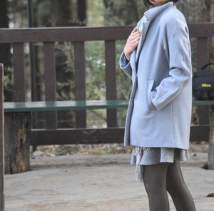 Elegant Light Blue Coat