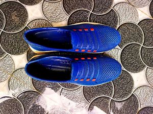 Blue Slip-On Shoes | Daily Wear | Comfortab