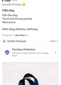 Combo Pack 3Bajaj Oil Nivea Facewash Bag