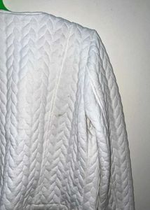 White Quilted Jacket