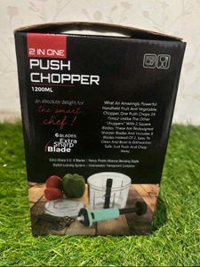 2 In 1 Push Chopper
