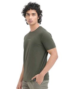 Rare Rabbit Olive Regular Fit T-Shirt, XL SIZE