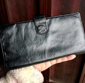 Black Leather Wallet