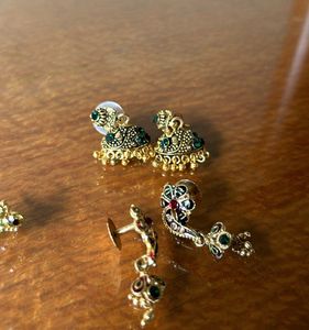 4 Pairs Earrings- Ask Before Buying