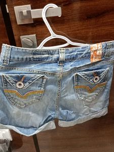 Withtag Denim Shorts 32 Waist Women