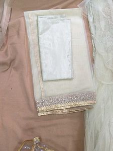 Elegant Embroidered Anarkali Suit
