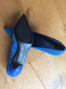 MANGO BLUE STILLETOES