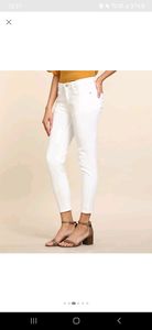 JEALOUS 21 slim women white jeans