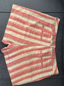 Striped High-Waisted Shorts