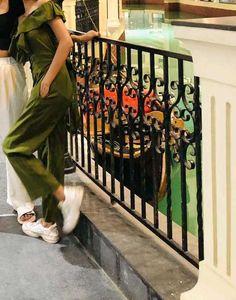 Olive Green Button-Down Dress