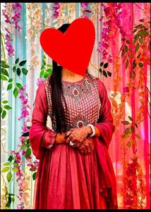 Embroidered Anarkali Dress