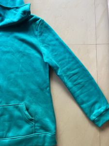 Teal Hoodie with Pocket