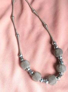 Silver Colour Necklace
