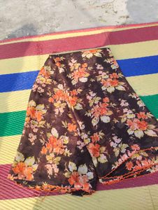 Floral Print saree