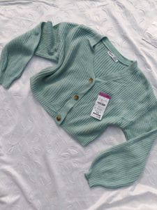 Shein oversized cropped cardigan