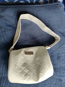 Stylish White Hobo Bag