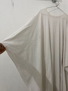 White Arabic Kaftan Dress