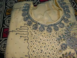 Georget Heavy Kurti with Work