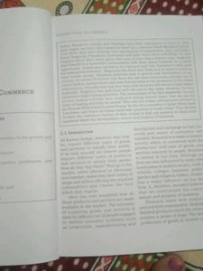 Class 11 Business Studies Book Ncert Textbook