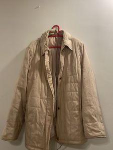 Jacket With Button And Zipper