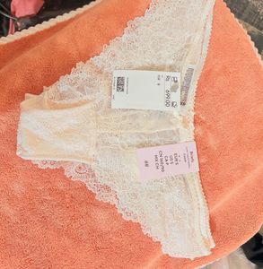 H&M Lace Trim Briefs