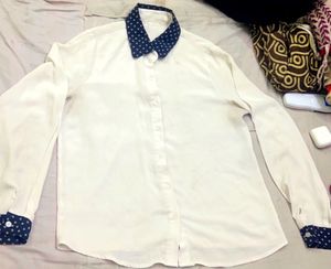 Beautiful 😍 White Colour 🤍 Shirts 👔 For Women W