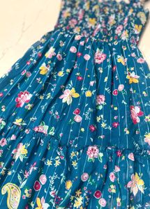 Floral Print Gown