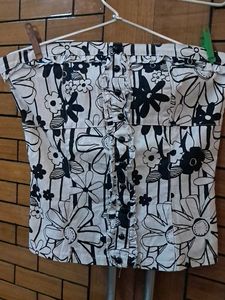 Combo  Of  Premium  Imported Fabric Top N  Skirt