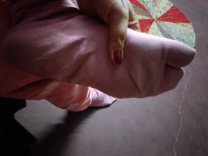 Pink Toe Socks for women