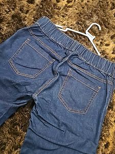 Stretchable Blue Jeans