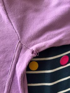 Purple Full Sleeves Top