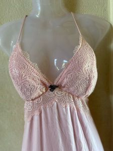 Victoria Secret Pink Lace Nightgown