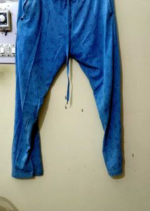 Blue Printed pyjama