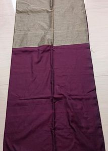 Soft Khadi Saree (Purple 💜)