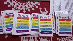 Name 5 Board Game