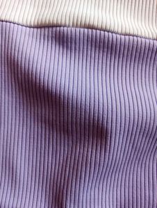 Color Block Ribbed Top