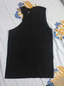 Sleeveless Black Top