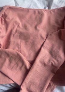 Cute Pink Long Sleeve Top