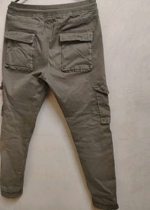 Olive Green Cargo Pants
