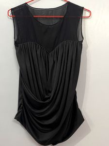 Black Sleeveless Blouse