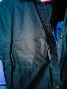 Cotton Jeans Blue Shirt