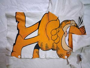 Vintage Garfield Button-Up Shirt
