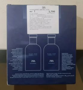 ZARA NIGHT POUR HOMME COLLECTION (2) PERFUMES