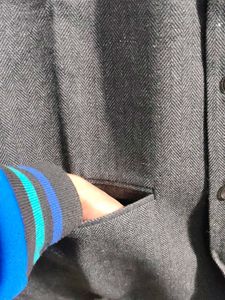 Gray Sleeveless Vest