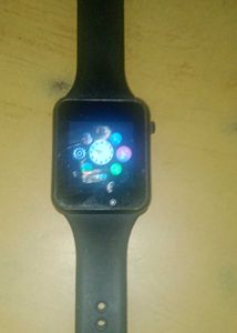 Black Smart Watch Sim Watc Plus 4 K Camera