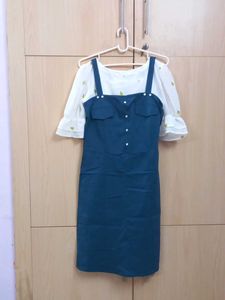 Cute Layered Look Dress